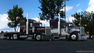 ATS Truck Mod: SCS W900 Flatglass 1.47 (Image #2)