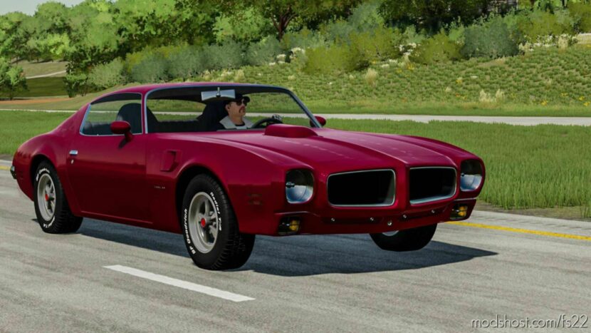 FS22 Car Mod: Pontiac Firebird (Featured)