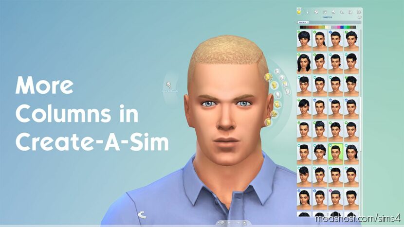 Sims 4 Mod: More Columns in CAS (Featured)