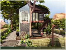 Sims 4 House Mod: Vacation Dream NO CC (Image #2)