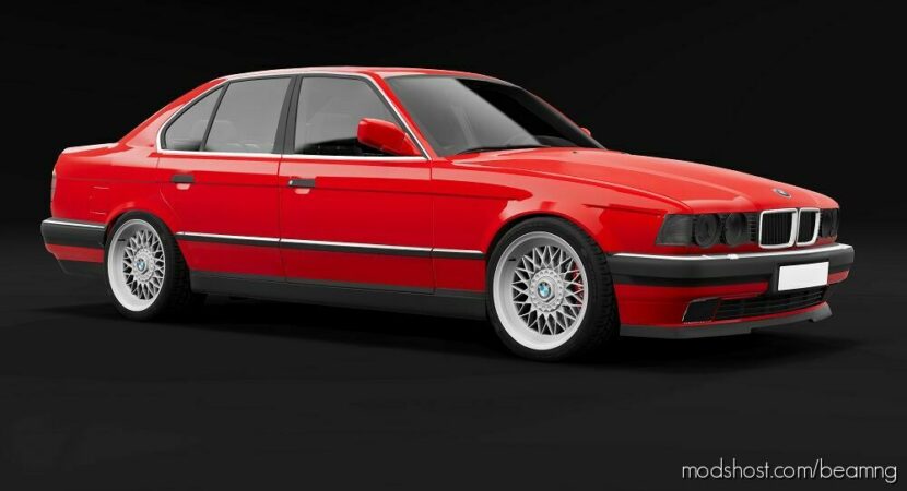 BeamNG BMW Car Mod: 7 E32 V1.1 0.28 (Featured)