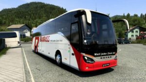 ETS2 Setra Mod: Skin Blaguss For Setra S516 HD (Featured)