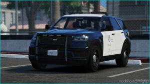 GTA 5 Vehicle Mod: Police Vapid Scout 2020 Add-On / Fivem | Extras | Callsign System (Image #2)