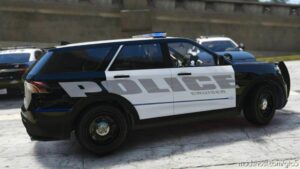 GTA 5 Vehicle Mod: 2020 Vapid Police Cruiser Utility (Image #5)