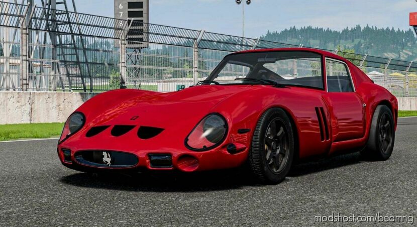 BeamNG Ferrari Car Mod: 250 GTO 0.28 (Featured)