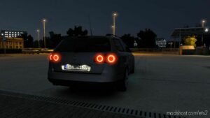 ETS2 Volkswagen Car Mod: Passat B6 Variant Update 1.47 (Image #2)