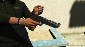 GTA 5 Weapon Mod: MWR – Desert-Eagle Animated V2.0 (Image #3)