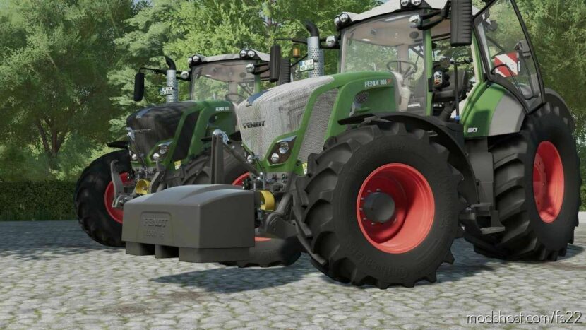 FS22 Realistic Tractor Mod: Fendt 822-828 S4 (40-60KM/H) Realistic Physics (Featured)