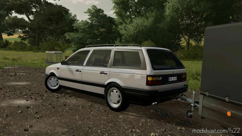 FS22 Volkswagen Car Mod: Passat B3 (Featured)