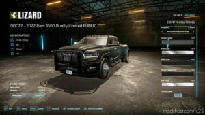 FS22 Dodge Car Mod: RAM 2022 (Image #2)