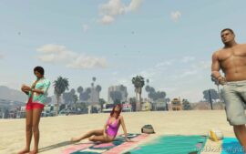 GTA 5 Player Mod: Enhanced A F Y Beach 01 PED 1.0.1 (Image #5)