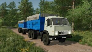 FS22 Kamaz Mod: 4528 Grain Truck V1.0.0.5 (Featured)