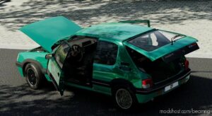 BeamNG Peugeot Car Mod: 1988-1994 Peugeot 205 V1.1 0.28 (Image #2)