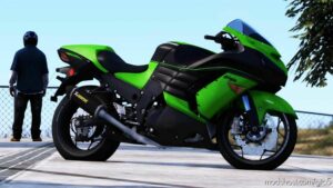 GTA 5 Vehicle Mod: Kawasaki Ninja ZX14R 2018 Add-On/Tuning (Image #2)