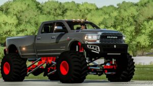 FS22 Dodge Car Mod: RAM 3500 (Featured)