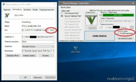 GTA 5 Mod: GTA V Installpath Tool V9.1 (W/ Shortcuts & R* Launcher Support) (Image #3)