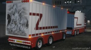 GTA 5 Vehicle Mod: Scania R570 G&J Leeuwen BV Steering Trailer Interior (Image #2)