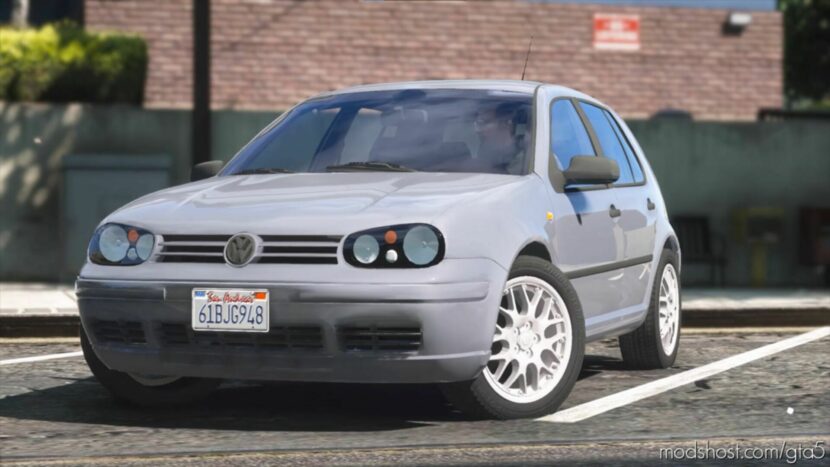 GTA 5 Volkswagen Vehicle Mod: Golf IV (Featured)