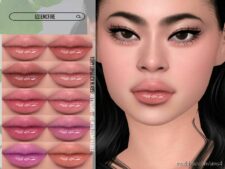 Sims 4 Lipstick Makeup Mod: IMF Tory Lipstick N.495 (Featured)