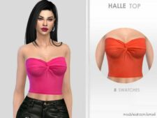 Sims 4 Elder Clothes Mod: Halle TOP (Featured)