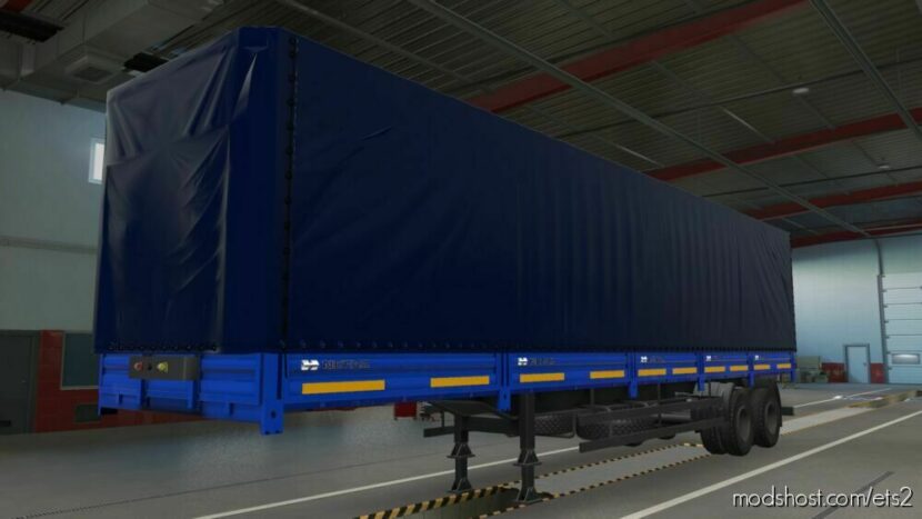 ETS2 Mod: (NEW) Nefaz 9334 Trailers Pack 1.47 (Featured)