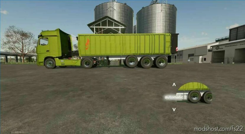 FS22 Fliegl Trailer Mod: ASS 298 Tridem V1.0.0.5 (Featured)