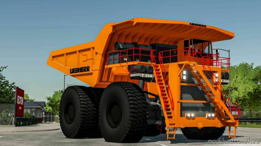 FS22 Liebherr Truck Mod: T264 (Featured)