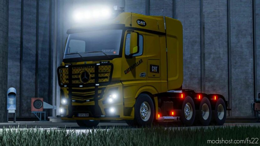 FS22 Mercedes-Benz Truck Mod: Actros (Featured)