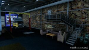 ETS2 Mod: skin BIG GARAGE A.S.V. Logistica 2 by maury79 1.47 (Image #2)