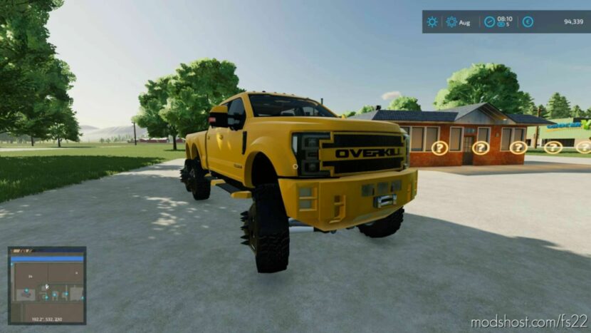 FS22 Ford Car Mod: F550 Overkill (Featured)