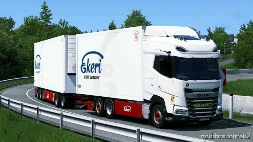 ETS2 DAF Part Mod: Rigid Addon For DAF 2021 (Featured)