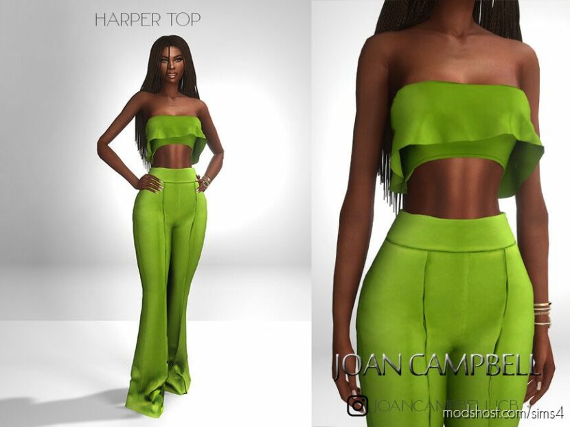 Sims 4 Everyday Clothes Mod: Harper Set (Featured)