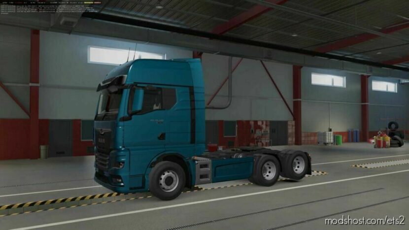 ETS2 MAN Part Mod: TGX 2020 6X Sideskirt (Featured)