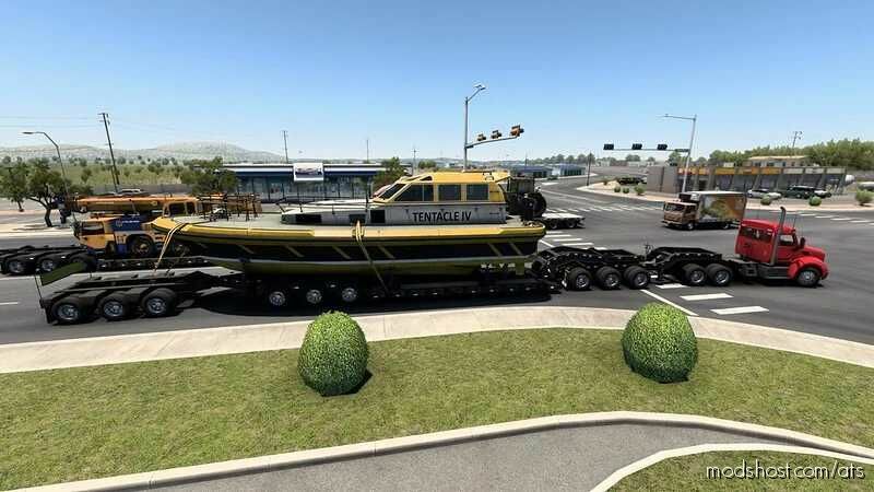 ATS Mod: MR Larrington AI Multiple Trailer In Traffic Mod 1.47 (Featured)