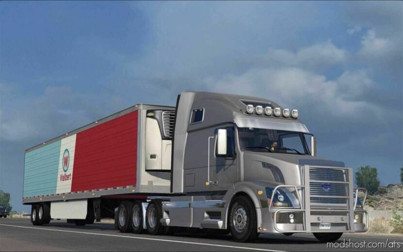 ATS Volvo Truck Mod: VNL 670 1.47 (Featured)