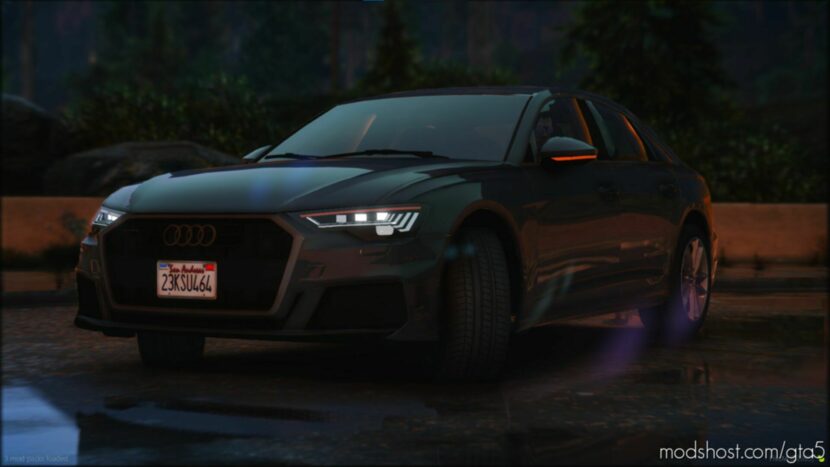 GTA 5 Audi Vehicle Mod: A6 Quattro C8 2018 (Featured)