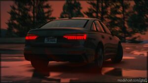 GTA 5 Audi Vehicle Mod: A6 Quattro C8 2018 (Image #3)