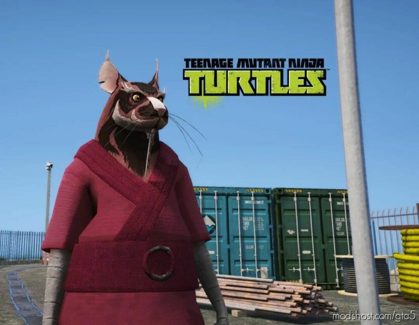 GTA 5 Player Mod: Splinter Tmnt (Featured)