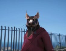 GTA 5 Player Mod: Splinter Tmnt (Image #2)