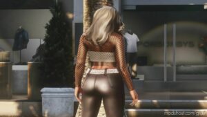 GTA 5 Player Mod: Wiley Hair For MP Female (Image #3)