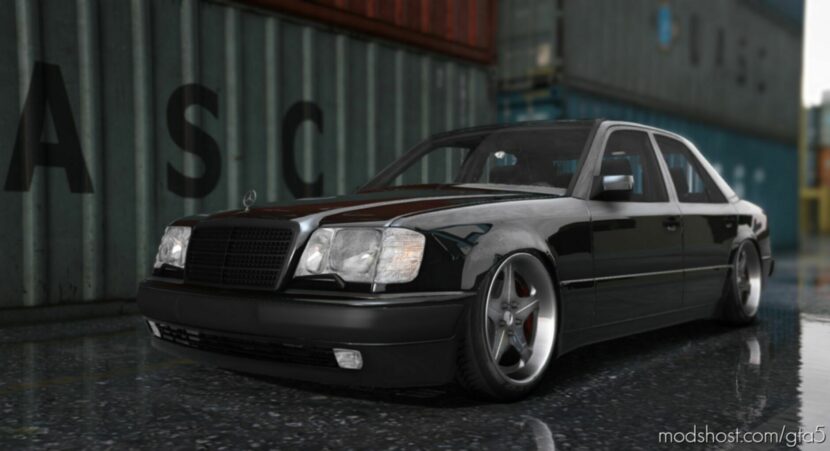 GTA 5 Mercedes-Benz Vehicle Mod: E500 (W124) Add-On / Fivem | Tuning | Template (Featured)