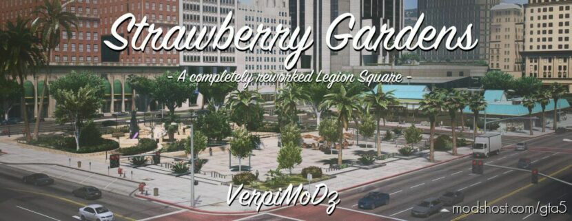 GTA 5 Map Mod: Strawberry Gardens Add-On SP / Fivem / Altv (Featured)