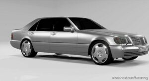 BeamNG Mercedes-Benz Car Mod: W140 (1992-98) (Image #2)