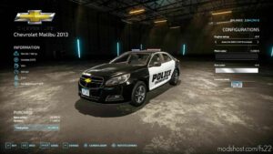 FS22 Chevrolet Car Mod: Malibu Police (Image #3)