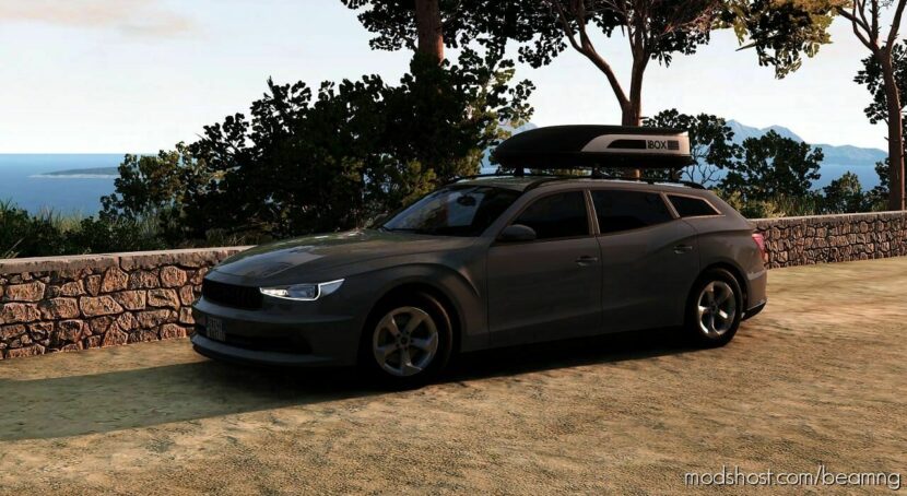 BeamNG Bruckell Car Mod: Bastion Wagon V1.1.2 (Featured)