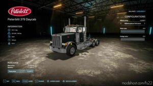 FS22 Peterbilt Truck Mod: 379 Daycab 1999 (Image #2)