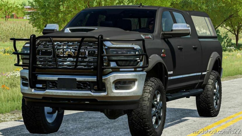 FS22 Dodge Car Mod: RAM 2500 Mega CAB 2021 (Featured)