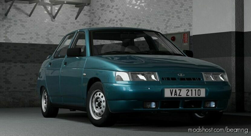 BeamNG Lada Car Mod: 2110 (Featured)