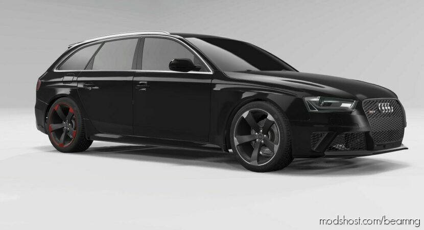 BeamNG Audi Car Mod: RS4 V2.0 (Featured)