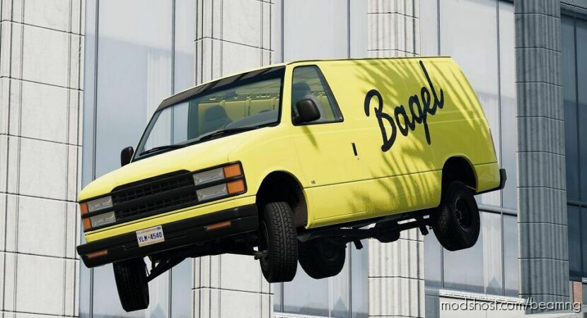 BeamNG Car Mod: Bagel Media VAN (Featured)